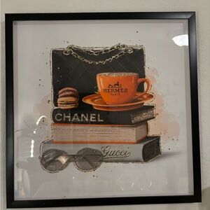 Luxury brand portrait probably 2.5x2.5 feet I need to measure it